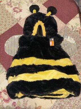 Infant Toddler Baby Bumble Bee Costume Sz 6-12 Months